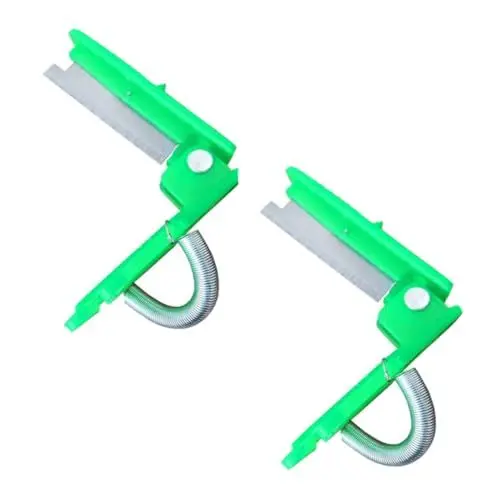 Produktbild: INOOMP 2st Pflücker Obstschere Erntepflanzenschneider Daumen-erntewerkzeug Fruchtschneider Pflanzenpflückschere Pflückspitzenschneider Blütenknospenschere Obstpflückmesser Plastik