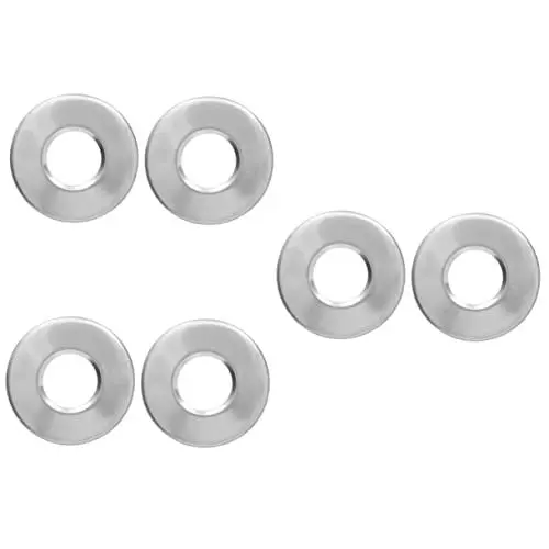 Produktbild: INOOMP 3 Paar Pool-Handlauf-Ersatzteile Handläufe Pool-Leiter-Abdeckplatten Dekoratives Leiter-Zubehör Schwimmbäder Pool-Leiter-Platten Pool-Leiter-Teile Aus Edelstahl