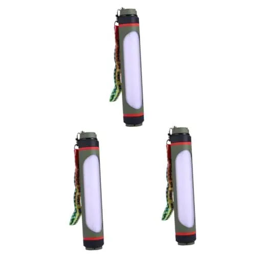 Produktbild: INOOMP 3 Sätze Zelt Lichter notfalltaschenlampen outdoor taschenlampe wiederaufladbare Taschenlampe Camping-Taschenlampe Campinglaterne LED-Taschenlampe Campinglicht Blendung Lagerfeuer