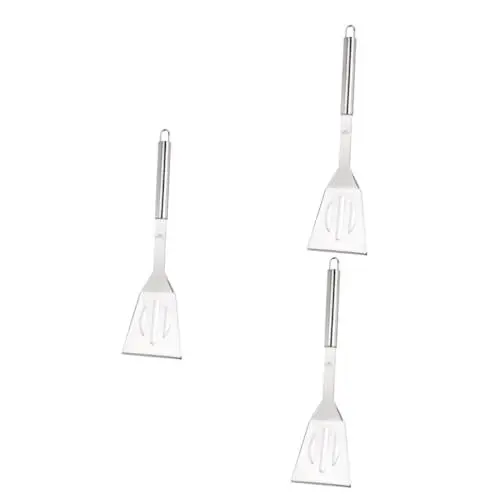 Produktbild: INOOMP 3st Frittierte Schaufel Kochutensilien Grillspatel Grillschaufel Kochgeschirr Schuhlöffel Draussen