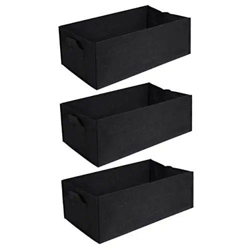 Produktbild: INOOMP Pflanztasche für Den Außenbereich 3er-Pack Pflanzbeutel für Den Garten Leichte Griffe Ideal Zum Pflanzen Von Gemüse Blumen und Kräutern