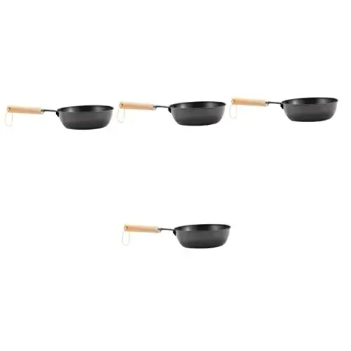 Produktbild: INOOMP 4 Stück Kohletopf Zum Anzünden Des Ofens Holzkohlegrill Starter Grillanzünderkorb Anzünder Für Grill Anzündkamin Kohlebrenner Topf Kohle Schornstein Holz Tragbar Campingkohle