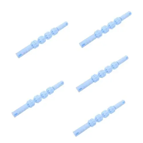 Produktbild: INOOMP 5 Stück Massagestab Einzigartiges Muskelmassagegerät Ausrüstung Massageroller Stick Praktischer Beinmassagegerät Fitness Entspannungsrolle Nackenrolle Rollmassagegerät
