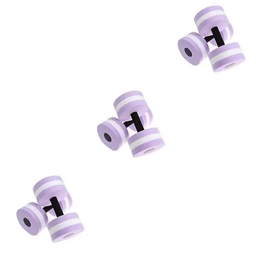 Produktbild: INOOMP 6 STK Schwimmhanteln Für Wassergymnastik Hantelstange Poolhanteln Für Männer Schaumstoff-hanteln Fitness-hanteln Trainieren Schwimmen Hanteln Langhantel-Set Händchen Halten Mann