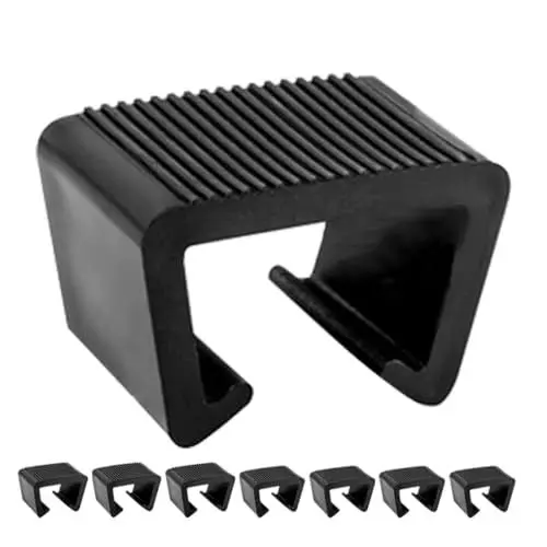Produktbild: INOOMP Rattan Möbel Klemme Rattan Stuhl Sofa Clip Abs Material Terrasse Sofa Klemme