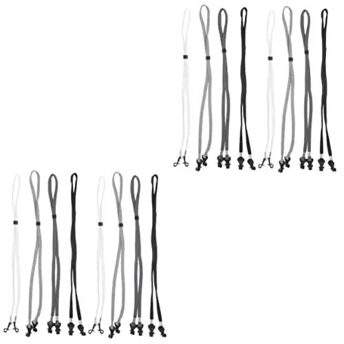 Produktbild: INOOMP Brille 16 Stück -Hals-Brillenhalter Lanyards Brillen Anti-Rutsch-Brille Anti-Rutsch-Schnur Auge Elastische Ketten Seil Sonnenbrille Sonnenbrille Bequemes Laufen Damenriemen