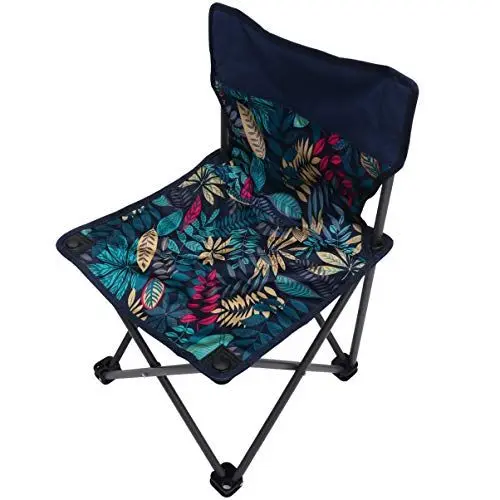 Produktbild: INOOMP Camping-klappstuhl Angel-lounge Outdoor Tragbar Leicht Leicht Zu Reinigen Dunkle Tragetasche