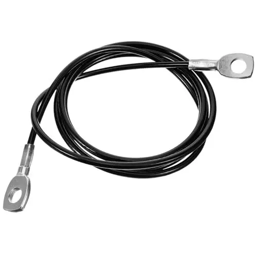 Produktbild: INOOMP Flaschenzugkabel Gym turnschlappen Riemenscheiben-Maschinenkabel verstellbares Fitnesskabel multifunktionaler Seilzug DIY Trainingskabel Pu Portal Maschinenteile Zubehör Rolle