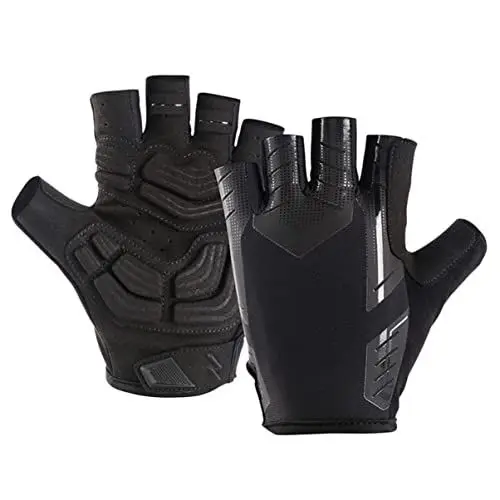 Produktbild: INOOMP Handschuhe Befreien Rennradhandschuhe MTB Fahrradhandschuhe Wanderhandschuhe Gel-fahrradhandschuhe Halbfinger-sporthandschuhe Atmungsaktive Sporthandschuhe Dämpfung Mann Angeln