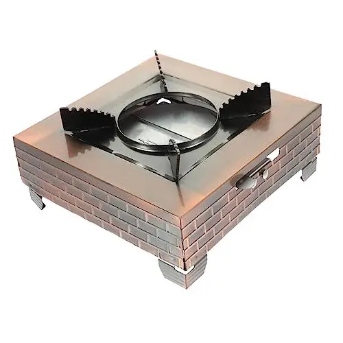 Produktbild: INOOMP Hot-pot-herd Grillofen Dosenwärme Gasherd Im Freien Tragbarer Gasbrenner Kerzenheizung Teekannenwärmer Camping-mini-heizung Mini-campingheizung Multifunktionsofen Eisen Kommerziell