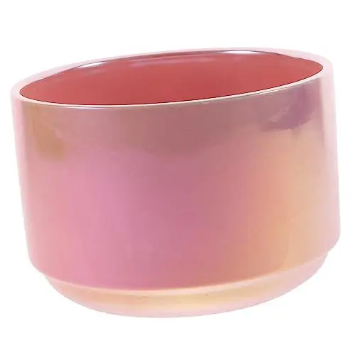 Produktbild: INOOMP Kaktustopf Sukkulententopf Aus Keramik Pflanzen Bonsai Pflanze Blumentopf Aus Rosa Drinnen Bonsaischale