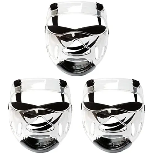 Produktbild: INOOMP Männer 3st Taekwondo- Abnehmbares Gesicht Boxhelm Boxmundschutz Kickbox-Helm Taekwondo-Gesicht Boxen Tragbarer Box- Gehärteter Kunststoff Erdbeere Mann Handtasche