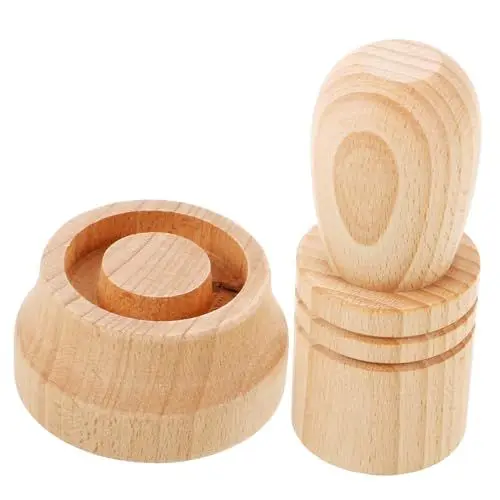 Produktbild: INOOMP Holz Werkzeug Zum Herstellen Von Zeitungspapier Töpfen Für Setzlinge Diy Gartenarbeit Pflanzgefäße Aus Papier