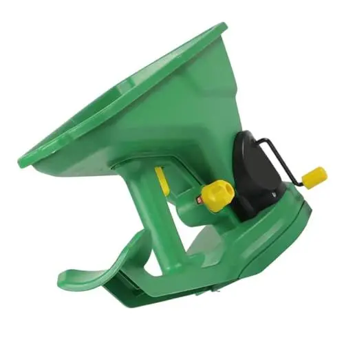 Produktbild: INOOMP Pflanzer Handstreuer Rasen Düngerstreuer für den Hof Aussaatspender Sämaschine aus Kunststoff Reihe Utensil Handsämaschine Garten Sämaschine Samen Spreizer Anlage Gerät Plastik