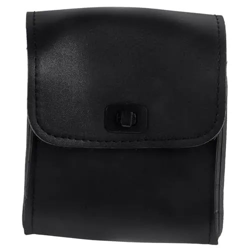 Produktbild: INOOMP -lenkertasche Satteltasche Schnallenriemen Schwarze Fahrradtasche für Handschuhe -Kamera Handy Geldbörse Zufälliger Stil