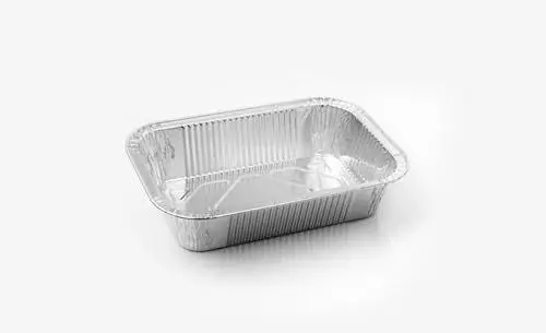 Produktbild: Inoverse Aluschalen, 100 Stück Grillschalen, 20,4 x 13,9 x 4,4 cm. Alugrillschale, Alu Tropfschalen Grill, Auflaufform zum Backen, Kochen, Grillen, Hochwertige Aluminiumschalen