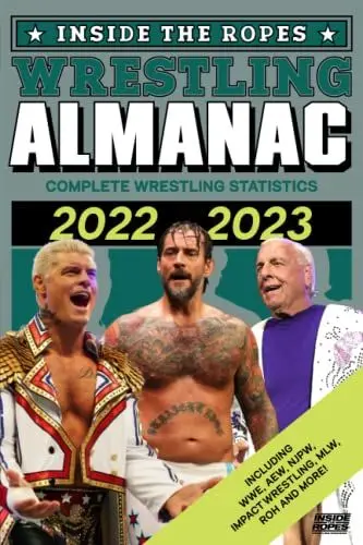 Produktbild: Inside The Ropes Wrestling Almanac: Complete Wrestling Statistics 2022-2023 (The Wrestling Yearbook, Band 7)