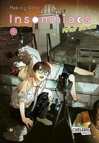 Produktbild: Insomniacs After School 8: Astronomie-Club kämpft gegen Schlafstörungen| Mit Glow-in-the-Dark-Effekt auf dem Cover – nur in der 1. Auflage!