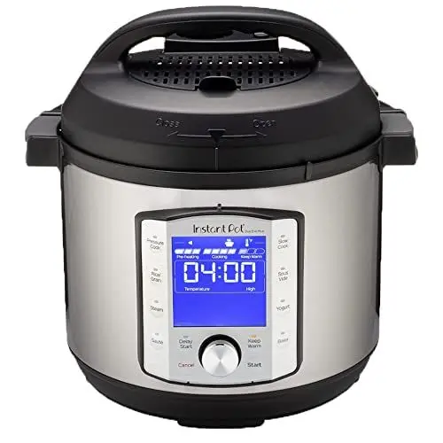 Produktbild: Instant Pot DUO EVO PLUS 7,6L Elektrischer Schnellkochtopf 10 Funktionen in 1: Sterilisator, Reiskocher, Dampfgarer, Auté