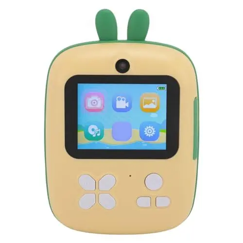 Produktbild: Instants Print Kamera für Kleinkinder, Tragbare Digitalkamera mit 48M Auflösung, 1080P HD Vorne und Hinten, Dual Kameras, Selfie Digital Videokameras für Reisen (-2610240040412)