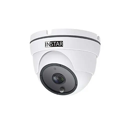 Produktbild: INSTAR IN-8003 Full HD (PoE) weiss - PoE Überwachungskamera - IP Kamera - Innen und Aussen - Außenkamera - Outdoor - PIR - Bewegungserkennung - Nachtsicht - Weitwinkel - IEEE 802.3af - ONVIF