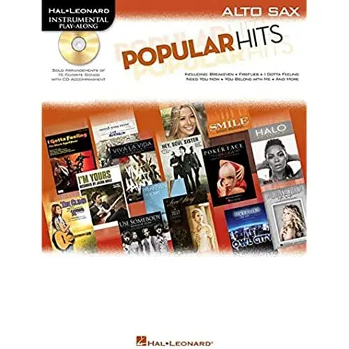 Produktbild: Instrumental Play-Along: Popular Hits - Alto Saxophone: Play-Along, CD für Alt-Saxophon (Hal Leonard Instrumental Play-along)