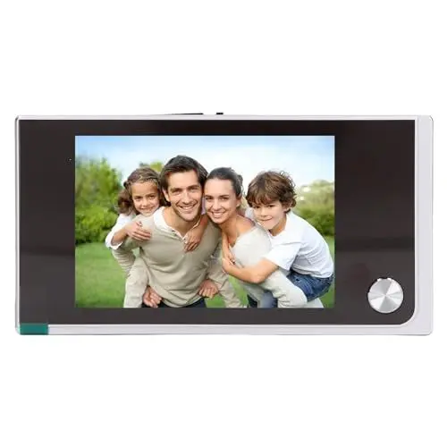 Produktbild: Intelligente Türklingelkamera, 3,5-Zoll-LCD-Digitaltür, Viewer-Türklingel, Verbindung mit Gegensprechfunktion, 120-Grad-Weitwinkel, für Video-Türklingeln