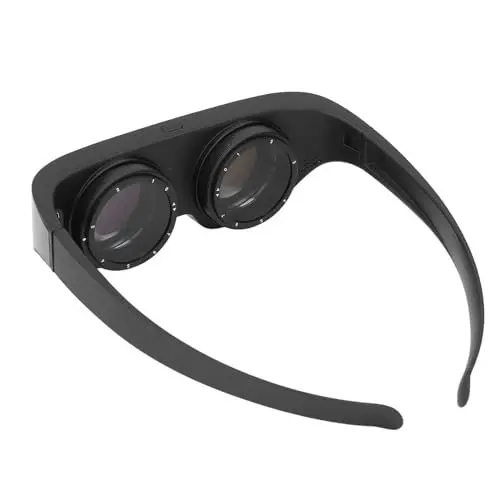 Produktbild: Intelligente VR Brille 4K mit Kabellosem WiFi Bildschirm, Video Display Brille mit 8000 mAh Akku, VR Headset Brille, Filmbrille für Telefon Computer