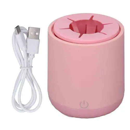 Produktbild: Intelligenter Elektrischer Baby-Milchshaker, 3 Gänge, USB-Aufladung, Tragbare Automatische Säuglingsflaschen-Mixmaschine, Verhindert Blähungen (PINK)