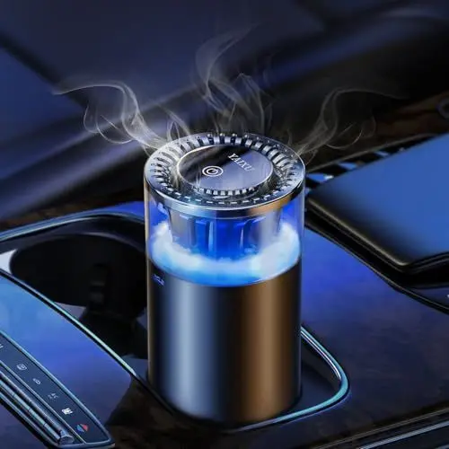 Produktbild: Intelligenter Nano Auto Lufterfrischer, Elektronische Zerstäubung Fester Düfte, Auto On/Off, Einstellbare Intensität, Duft hält 4 Monate, Auto-Lufterfrischer für Männer und Frauen (Köln(Cologne))