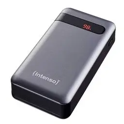 Produktbild: Intenso Powerbank PD 20000 - externer Akku mit Power Delivery & Quick Charge 3.0 (20000mAh, geeignet für Smartphone, Tablet, MP3 Player, Digitalkamera), Anthrazit