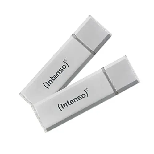 Produktbild: Intenso Ultra Line, 2x 64GB Speicherstick, USB 3.2 Gen 1x1, silber