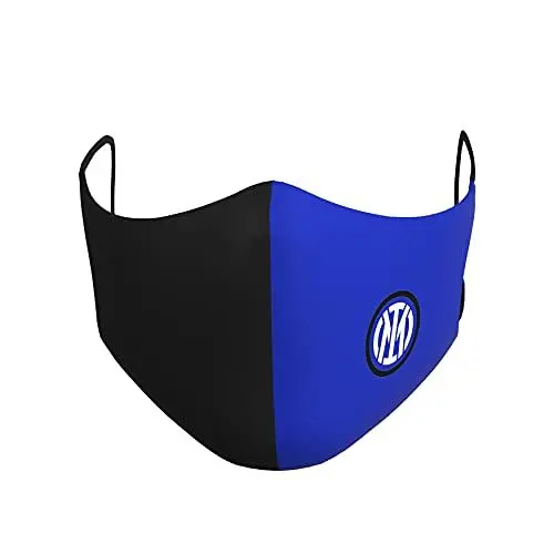 Produktbild: Inter Gesichtsmaske, auslaufsicher, 3 Stück, für Erwachsene, Unisex, Blau, Einheitsgröße