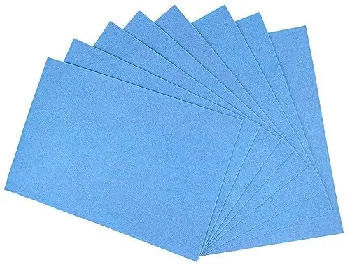 Produktbild: Interdruk - Bastelfilz - DIY Filzstoff - 8x A4 Filzblätter - Hellblau