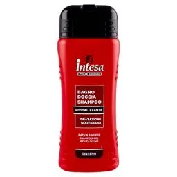 Produktbild: Intesa Pour Homme - Bad-, Duschgel und Shampoo für Herren, rivitalisierend, feuchtigkeitsspendend für den Alltag, Ginseng - 500 ml