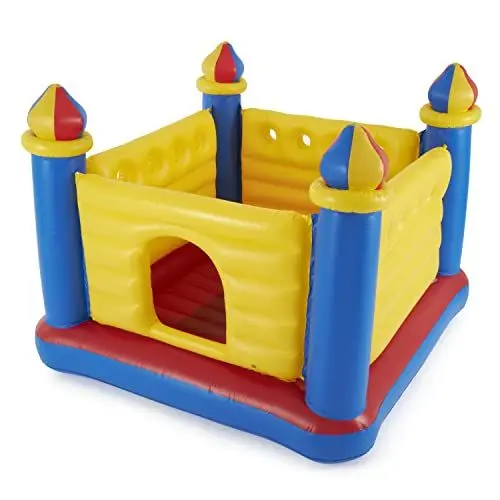 Produktbild: Intex 48259NP Jump-O-Lene Castle Bouncer - Aufblasbare Hüpfburg - 175 x 175 x 135 cm