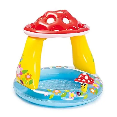 Produktbild: Intex 57114NP - Bad Babypilz Planschbecken, Mehrfarbig
