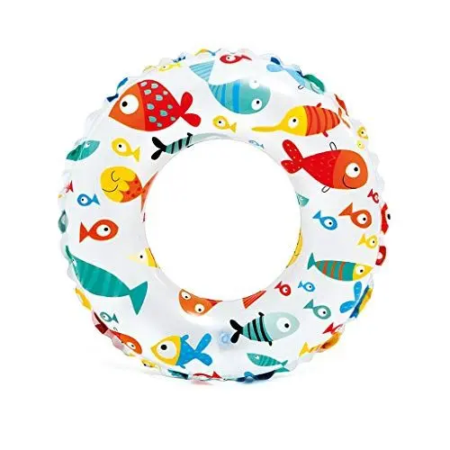 Produktbild: Intex 59241 – Rettungsring Muster, 61 cm, Mehrfarbig, 61 cm