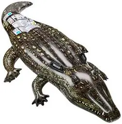 Produktbild: Intex Aufblasbares Tier, fotorealistisch, 2 Griffe Krokodil - bunt