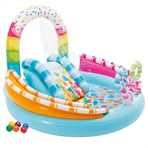 Produktbild: Intex Candy Fun Play Center, aufgeblasene Größe: 170 cm x 168 cm x 122 cm (57144NP)