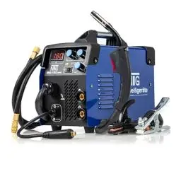 Produktbild: Inverter Schweißgerät MIG-180mini | Multifunktionsgerät | 180 Ampere | Fülldraht (No-Gas) | FLUX | Schutzgas | Elektroden | MMA | E-Hand | MIG | MAG | E-Hand | Digitalanzeige | IGBT