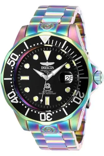 Produktbild: INVICTA Herren Analog Automatik Uhr mit Edelstahl Armband 26601