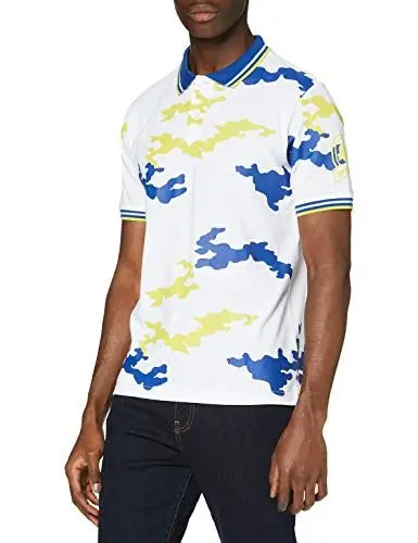 Produktbild: Invicta Herren Polo Desert Poloshirt, Weiß (Bianco 1), Large