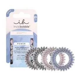 Produktbild: invisibobble Power Haargummis Damen & Männer Starker Halt, Haargummi Set mehrfarbig, reflektierend, Zopfgummi für Sport, extra stark, bunte Haargummis, dickes Haar, 6 Stück