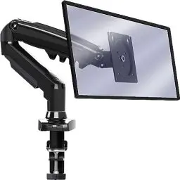 Produktbild: Invision Monitor Halterung für 17-27 Zoll Bildschirme, Monitor Arme, Bildschirmhalterung 1 Monitor, Tischhalterung 360° Drehbar, VESA 75/100, Gewicht 2-6.5 kg (MX150)