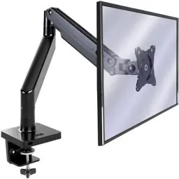 Produktbild: Invision Monitor Halterung für die 24-40 Zoll Bildschirme VESA 75-100 mm, Ergonomisch, Höhenverstellbar, Neigbar, Ausziehbar 2-15 kg (MX450)