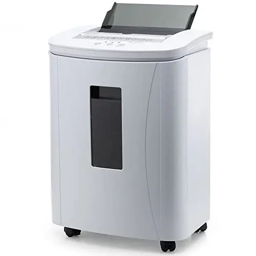 Produktbild: iOCHOW Aktenvernichter mit Automatischem Einzug: 150-Blatt-Mikroschnitt, Sicherheitsstufe P-4, Leiser Profi-Aktenvernichter, Laufzeit 30 Minuten, mit Ausziehbarem 25L Auffangbehälter