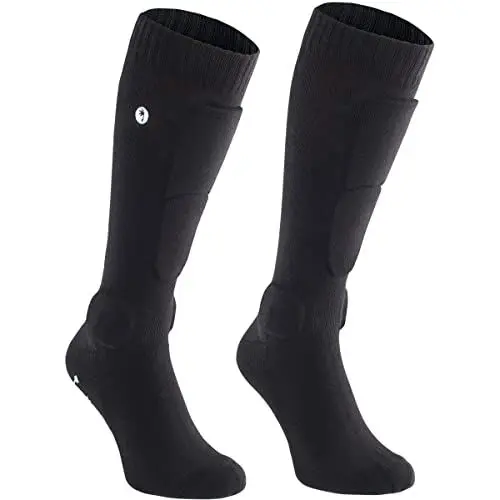 Produktbild: Ion BD-Sock Fahrrad Schienbein Protektorensocken schwarz 2025: Größe: 39-42