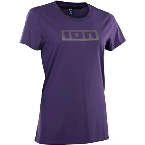 Produktbild: Ion Logo DR Damen Fahrrad Trikot kurz lila 2023: Größe: XL (42)