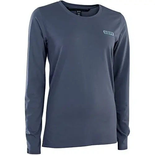 Produktbild: Ion S Logo DR Damen Fahrrad Trikot lang Storm blau 2022: Größe: S (36)